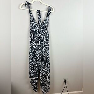 Leopard Print Jumpsuit OS
